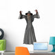 Graybeard Fantasy Wizard Wall Decal