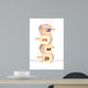 Wooden Dreidels Wall Decal