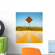 Paved Road Leading to Wall Decal