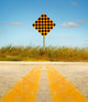 Paved Road Leading to Wall Decal