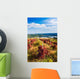 Red Vineyard Wall Decal