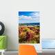 Red Vineyard Wall Decal