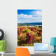 Red Vineyard Wall Decal