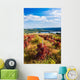 Red Vineyard Wall Decal