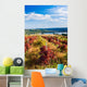 Red Vineyard Wall Decal