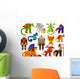 Mythical Fantasy Creatures Wall Decal Sticker Set