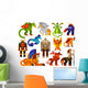 Mythical Fantasy Creatures Wall Decal Sticker Set