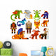 Mythical Fantasy Creatures Wall Decal Sticker Set