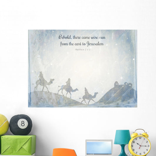 Shabby Chic Christmas Note Wall Decal