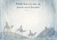 Shabby Chic Christmas Note Wall Decal
