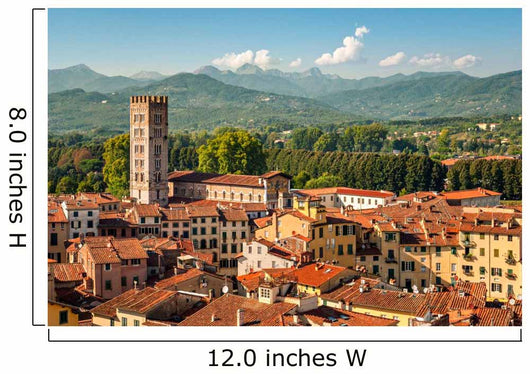 Lucca Tuscany Italy Wall Decal