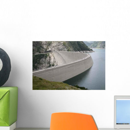Malta Valley Dam Wall Decal
