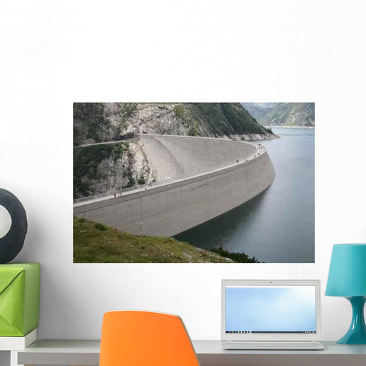 Malta Valley Dam Wall Decal