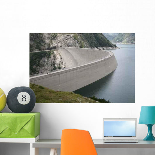 Malta Valley Dam Wall Decal