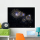 Sparkling Fireworks New Year Wall Decal
