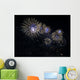 Sparkling Fireworks New Year Wall Decal