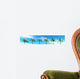 Palm Trees Sky Banner Wall Decal