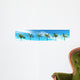 Palm Trees Sky Banner Wall Decal