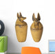 Egyptian Canopic Jars Anubis Wall Decal