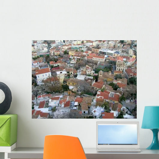 Toits D'athenes Wall Decal