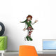 3D Render Cute Christmas Wall Decal
