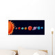 Planets Solar System Wall Decal