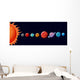 Planets Solar System Wall Decal
