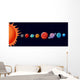 Planets Solar System Wall Decal
