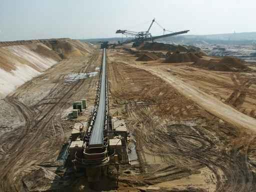 Mining Conveyor Wall Decal