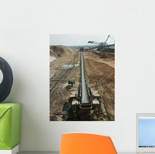 Handling System Mining Wall Decal