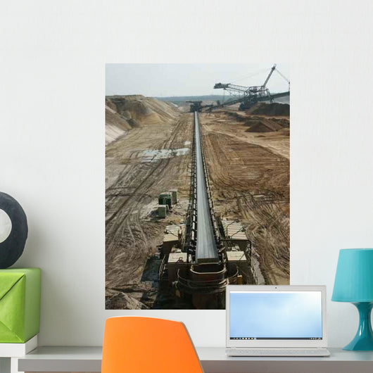 Handling System Mining Wall Decal