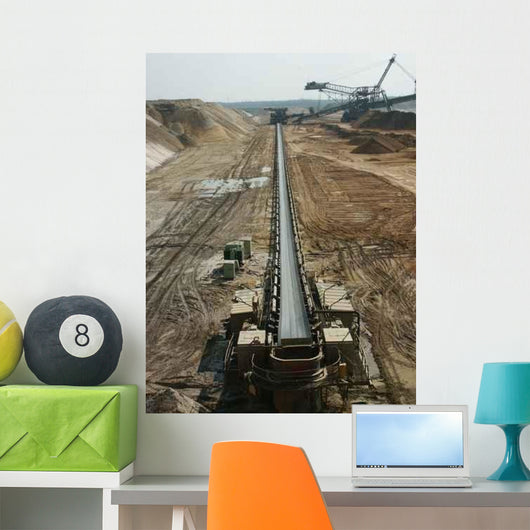 Handling System Mining Wall Decal