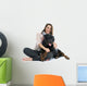 Woman and Rottweiler Wall Decal
