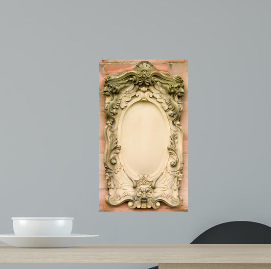 Architectural Detail Old Building Wall Decal