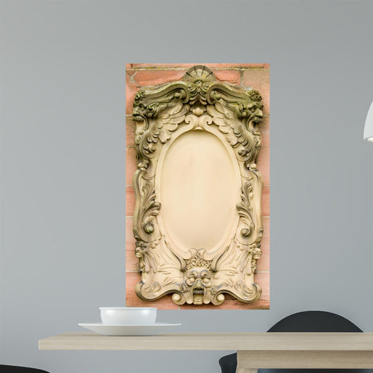 Architectural Detail Old Building Wall Decal