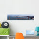 Golden Gate bridge seen from Marin County, with view of San Francisco across the bay on a clear winter's day. Wall Mural