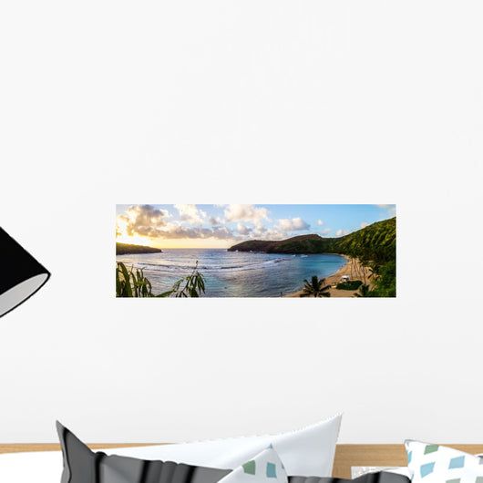 Hanauma Bay Oahu Snorkeling Wall Decal