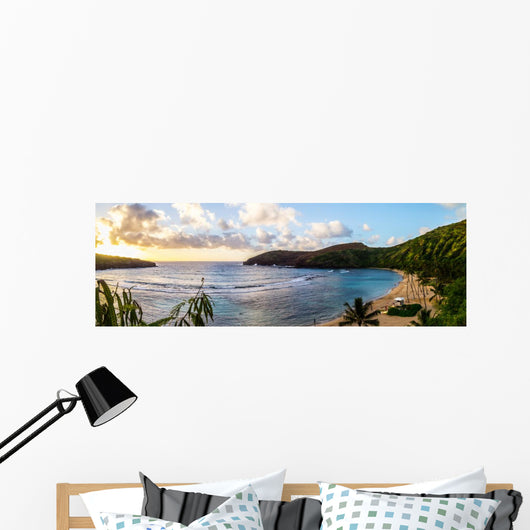Hanauma Bay Oahu Snorkeling Wall Decal