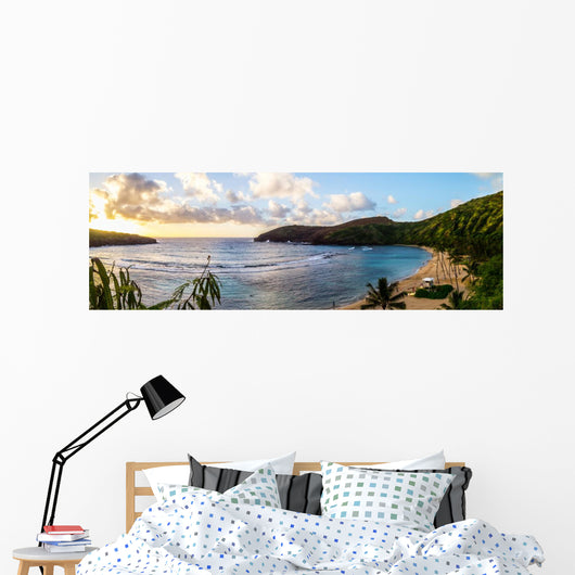 Hanauma Bay Oahu Snorkeling Wall Decal