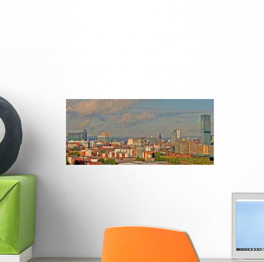 Manchester Landscape Wall Decal