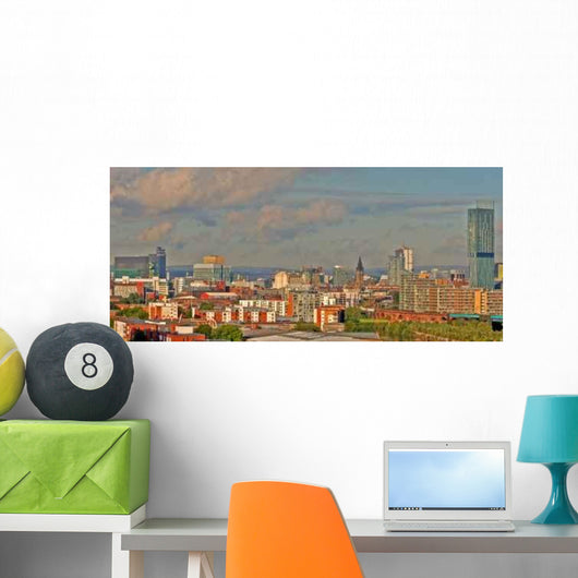 Manchester Landscape Wall Decal