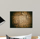 Weathered Ancient Egyptian Hieroglyph Wall Decal