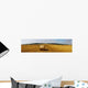 Panoramic Field and Hay Wall Decal
