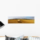 Panoramic Field and Hay Wall Decal