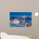 Historic City Salzburg Winter Wall Decal