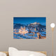 Historic City Salzburg Winter Wall Decal