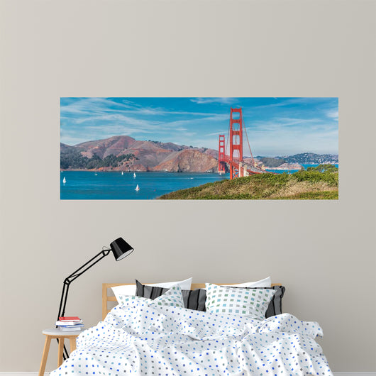 Panorama Golden Gate Bridge Wall Decal