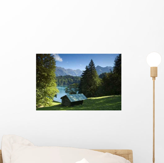 Pasture Oberstdorf Freibergsee Wall Decal