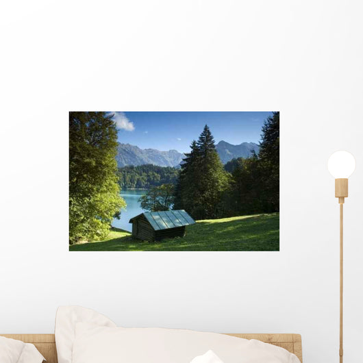 Pasture Oberstdorf Freibergsee Wall Decal