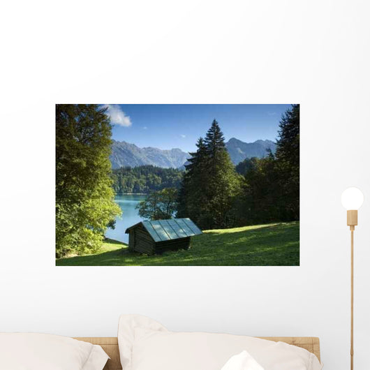 Pasture Oberstdorf Freibergsee Wall Decal